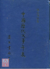 中国歷代大事年表《三元九运推算》